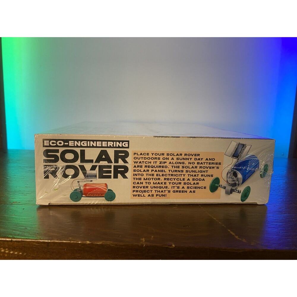 Eco Engineering Solar Rover Green Science Model NEW SEALED!! - Picture 2 of 4